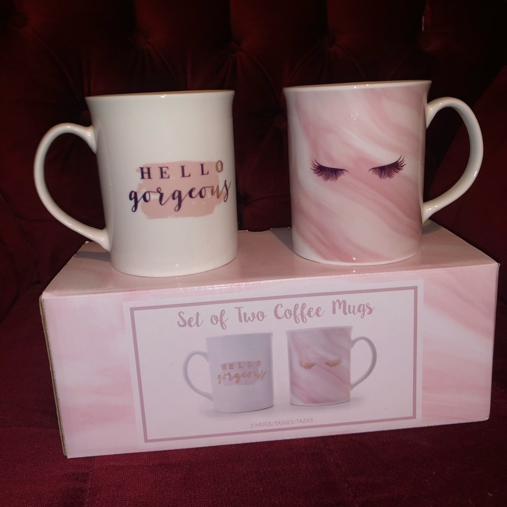Hello gorgeous pink mugs